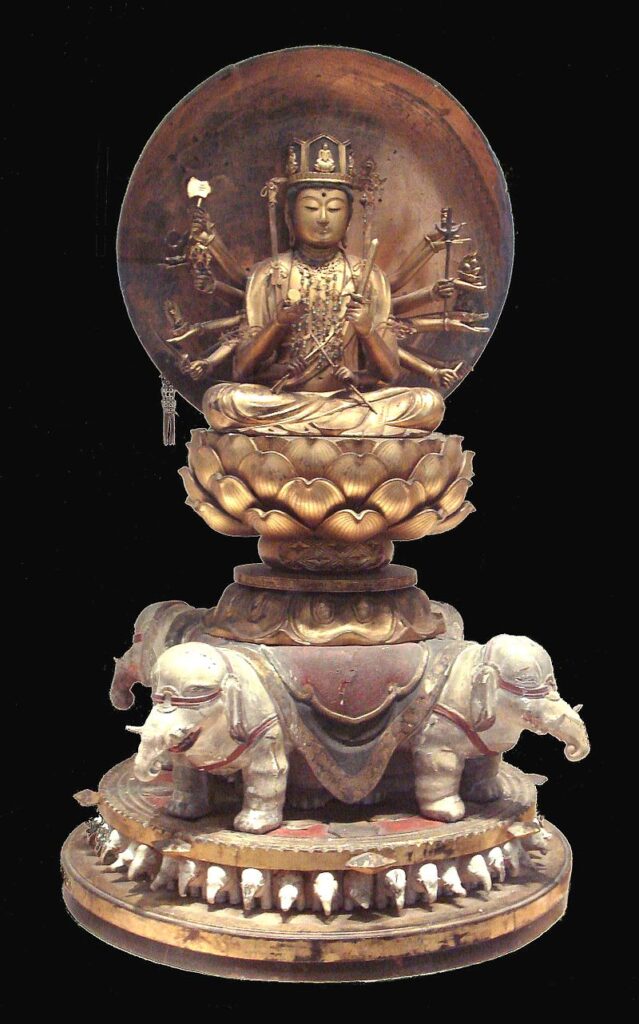 Fugen Bosatsu - Samantabhadra Bodhisattva.