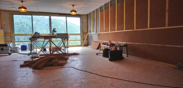 Rénovation du Petit Dojo du Centre Zen de Lanau